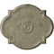 Ekena Millwork Waltz Ceiling Medallion (Canopies up to 5 1/4"), 24"W x 20 1/2"H x 1 1/8"P, Castle Stone Crackle CM24WACSC - alternate 1